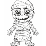 Halloween målarbok - bild 3