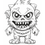 Halloween målarbok - bild 10