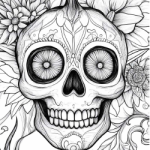 Läskiga målarbilder Halloween 60 sidor - bild 2