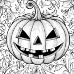 Läskiga målarbilder Halloween 60 sidor - bild 6