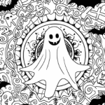 Läskiga målarbilder Halloween 60 sidor - bild 7