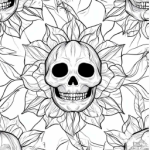 Läskiga målarbilder Halloween 60 sidor - bild 10