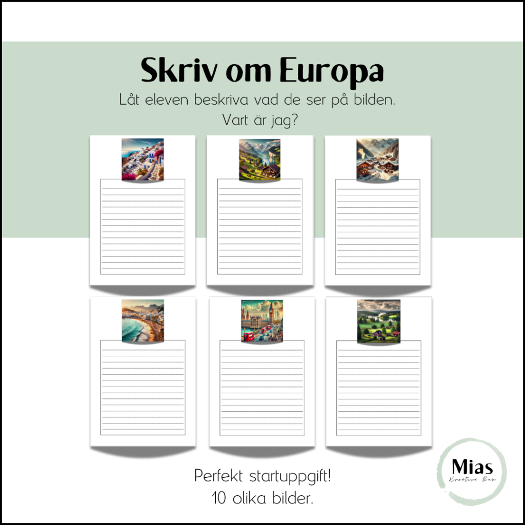 Beskriv bilden: Europa
