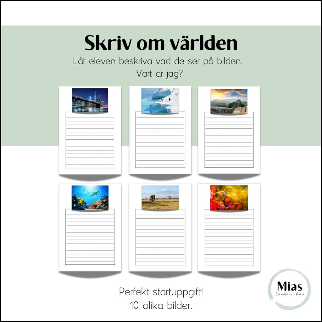 Beskriv bilden: världen