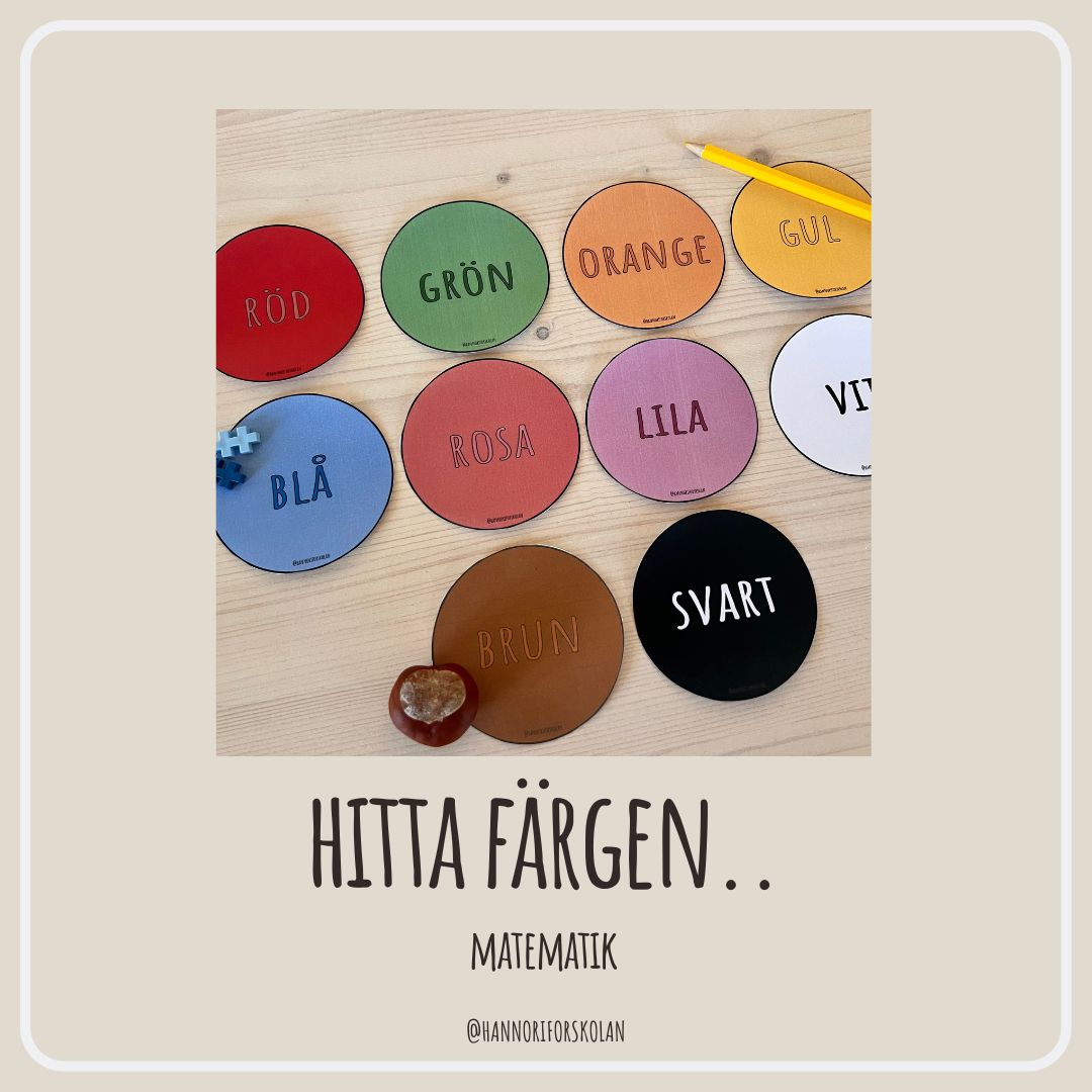 Hitta färgen..