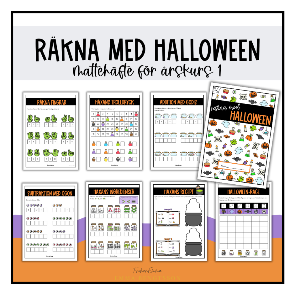 Räkna med halloween