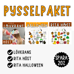 Pysselpaket halloween/höst - bild 1