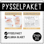 Kanelbullensdag Pysselpaket - bild 1