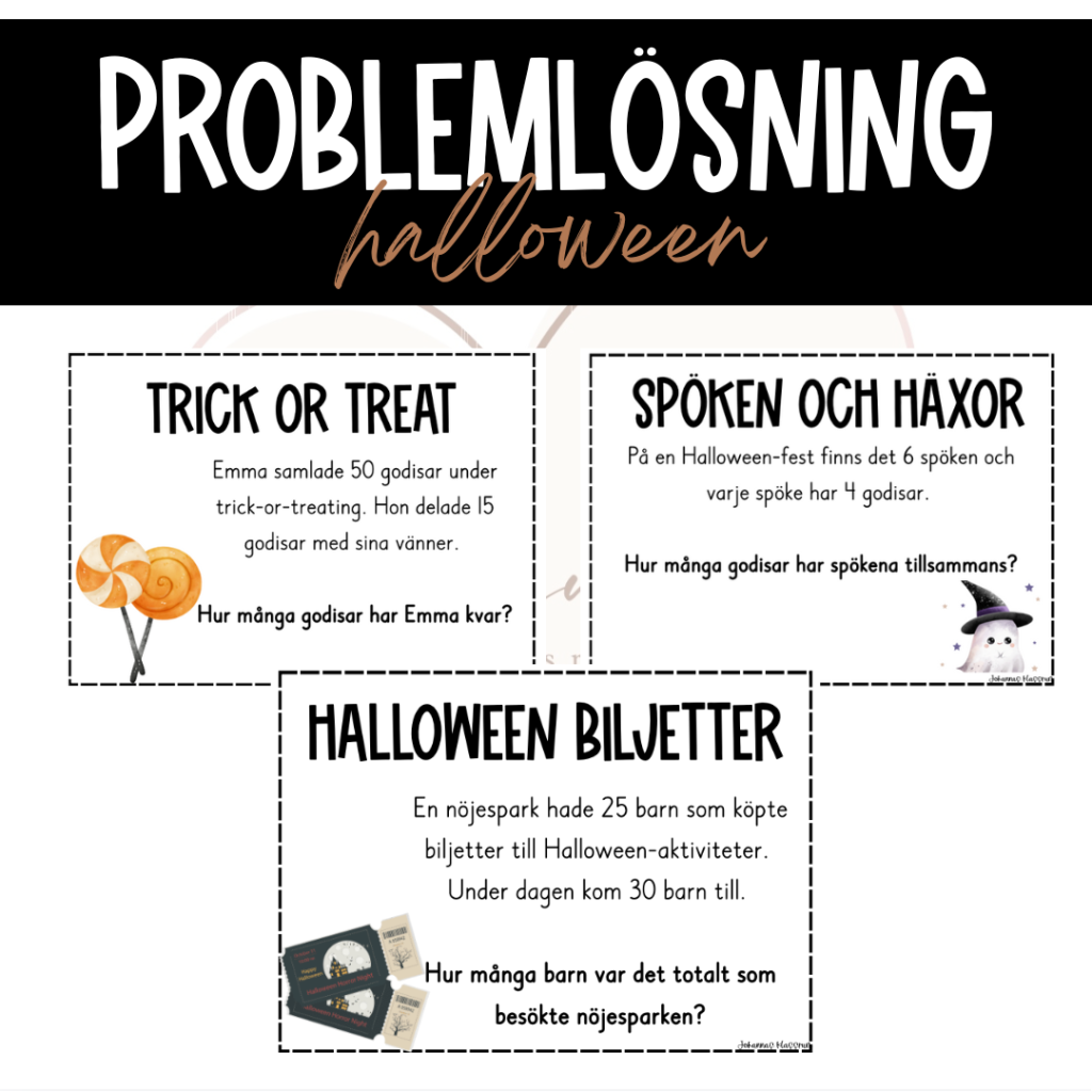 Problemlösning: Halloween