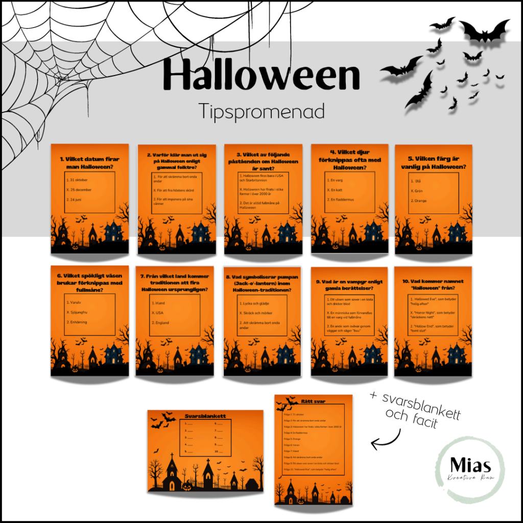 Halloween: Tipspromenad