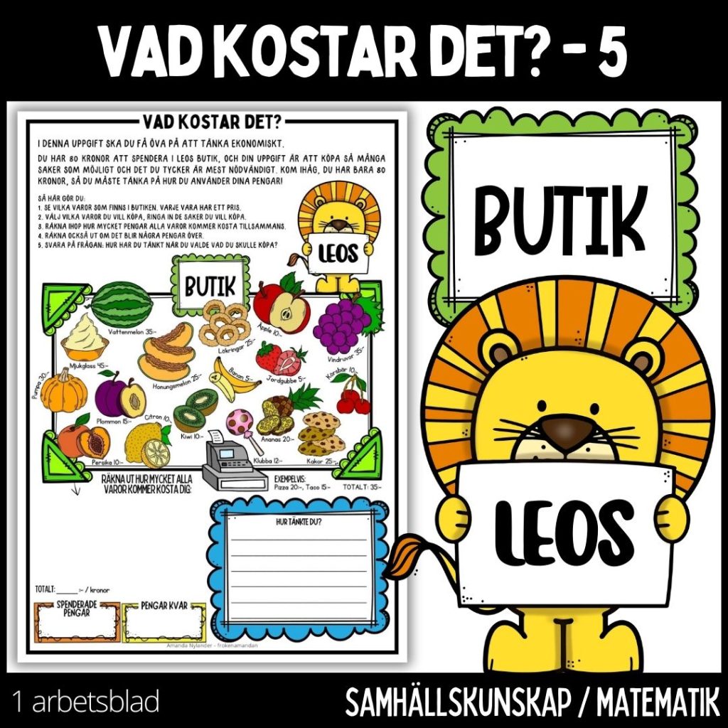 Vad kostar det? – 5