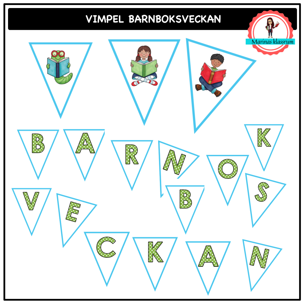 Vimpel till barnboksveckan