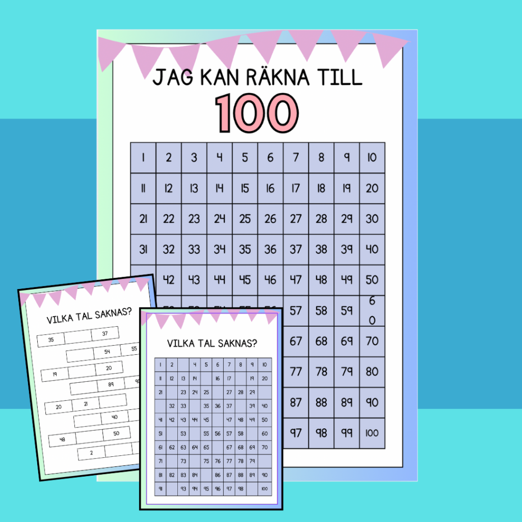 Arbetsthäfte 0-100