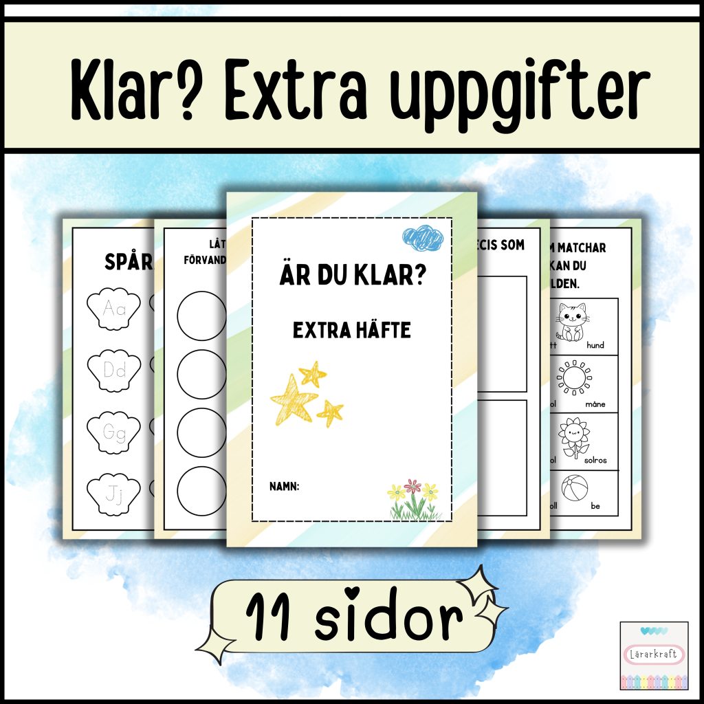 Klar? Extra häfte (Åk 1-2)