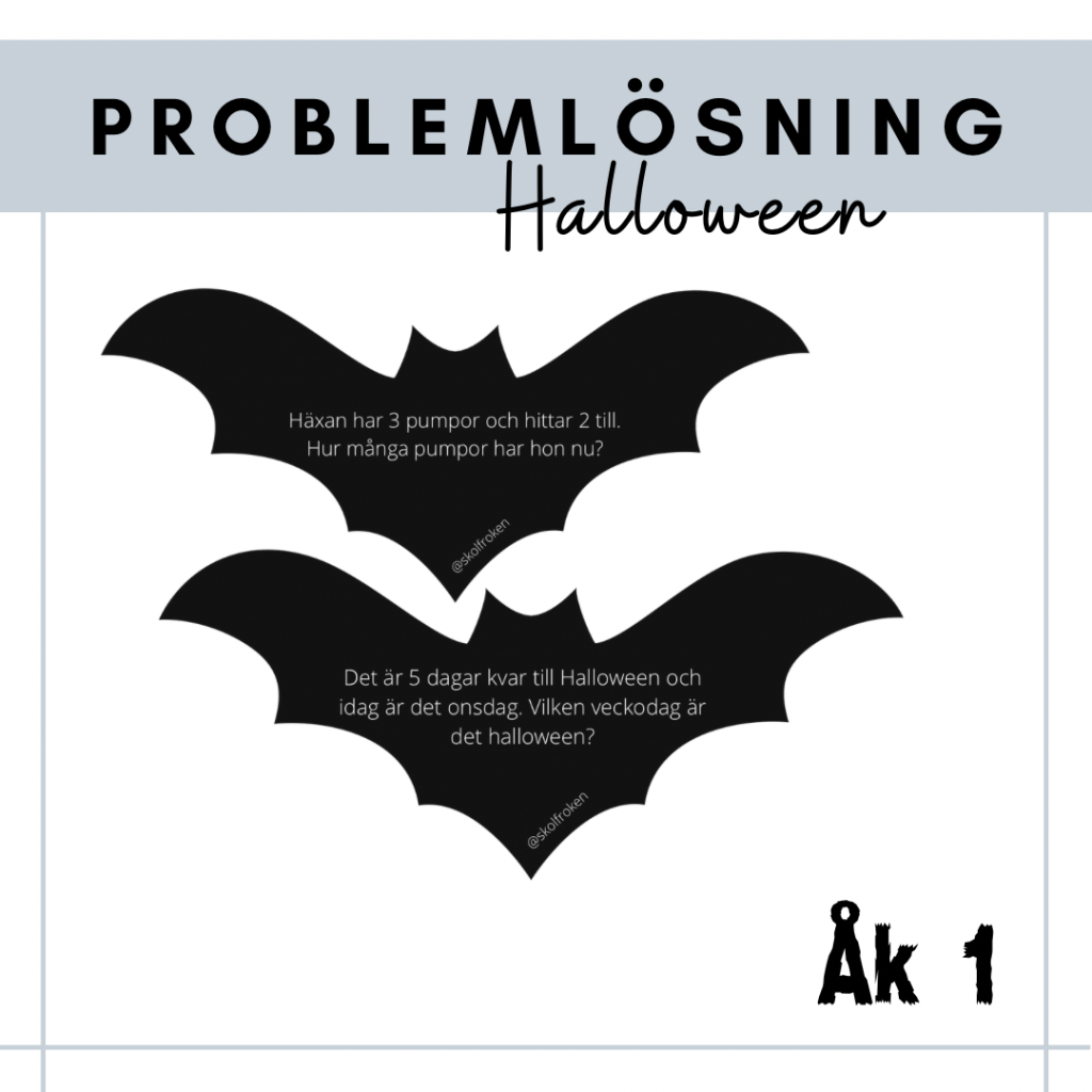 Problemlösning halloween