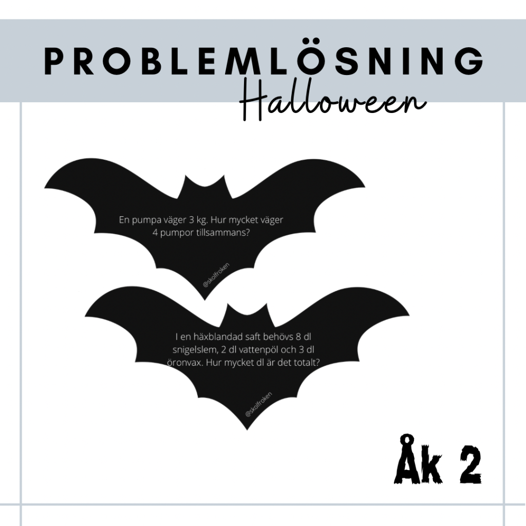 Problemlösning halloween