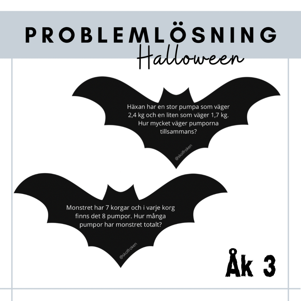 Problemlösning halloween