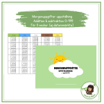 Morgonuppgifter för 11 veckor (endast uppställning - bild 1