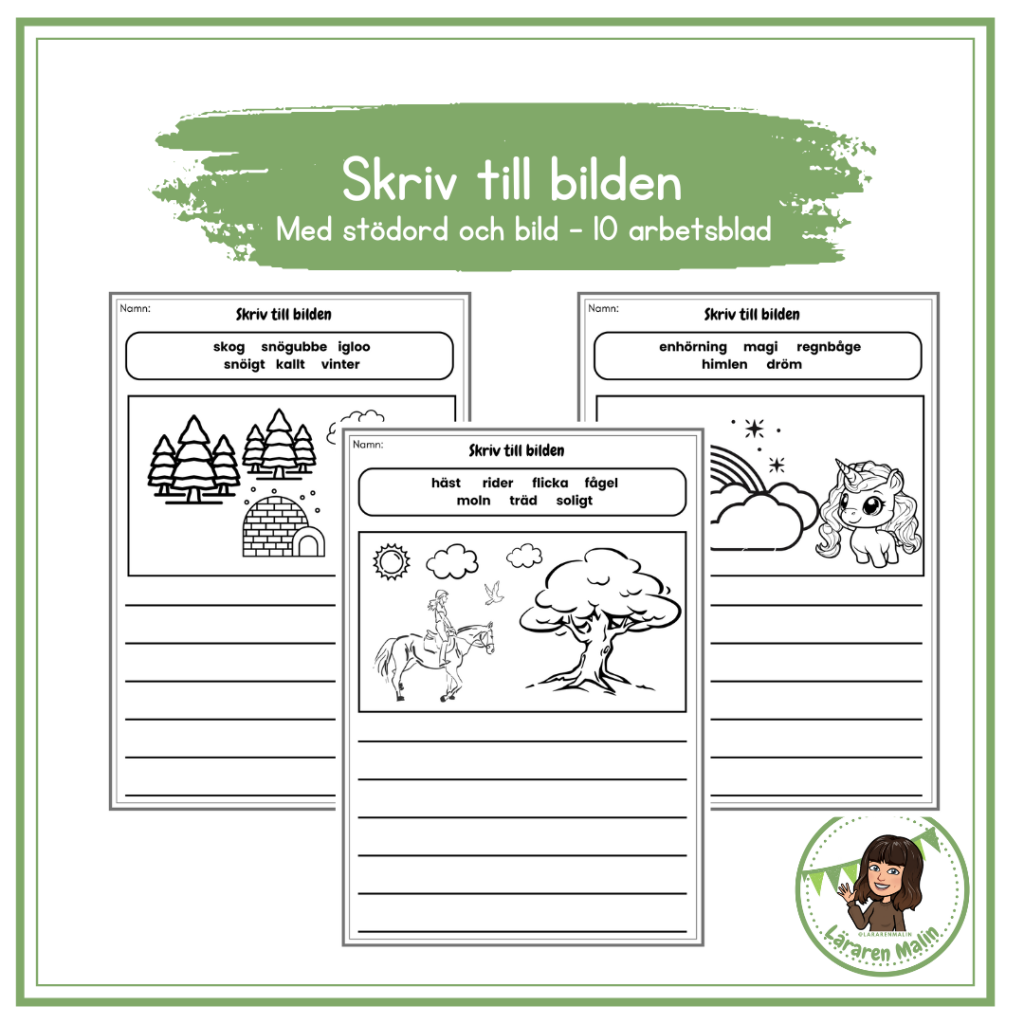 Skriv till bild/stödord