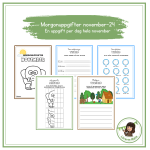 Morgonuppgifter november -24 - bild 1