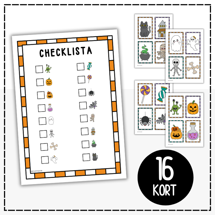 Skattjakt - halloween