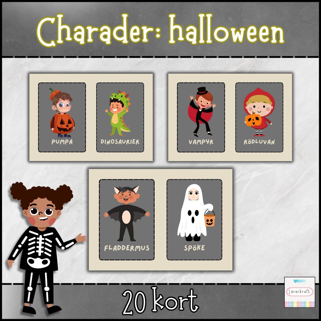 Charader: Halloween (20 kort)