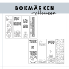 Bokmärken halloween