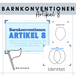 Barnkonventionen artikel 8 - bild 1