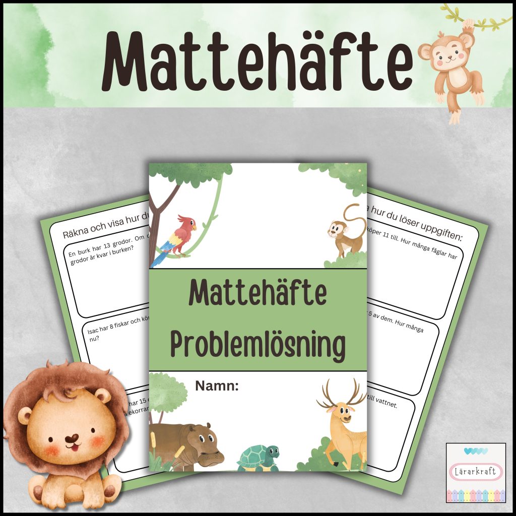 Mattehäfte Problemlösning (Tal 0-20)