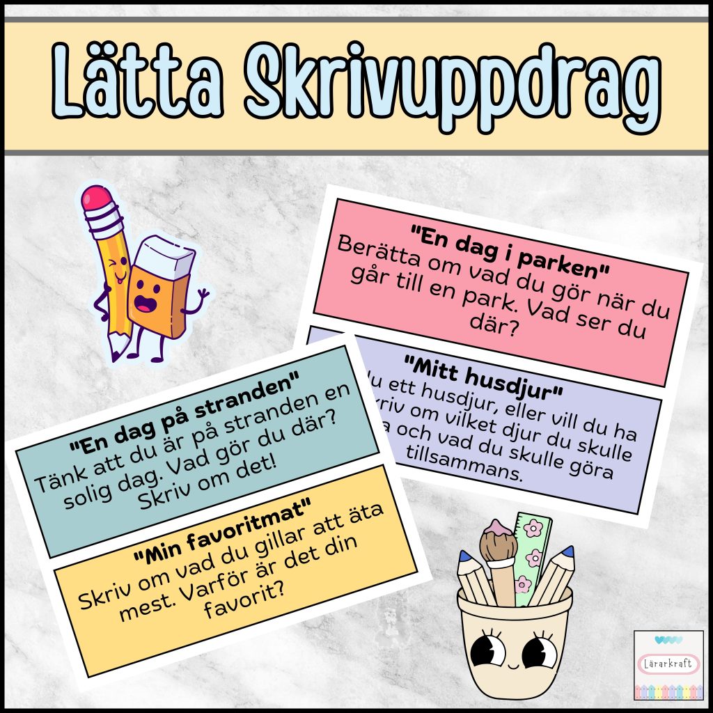 Lätta Skrivuppdrag (10st)