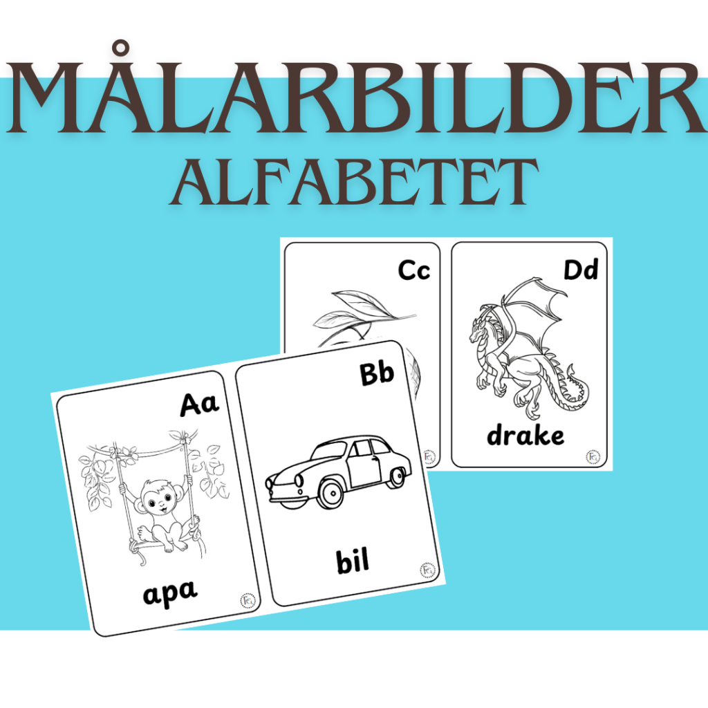 Målarbilder – Alfabetet