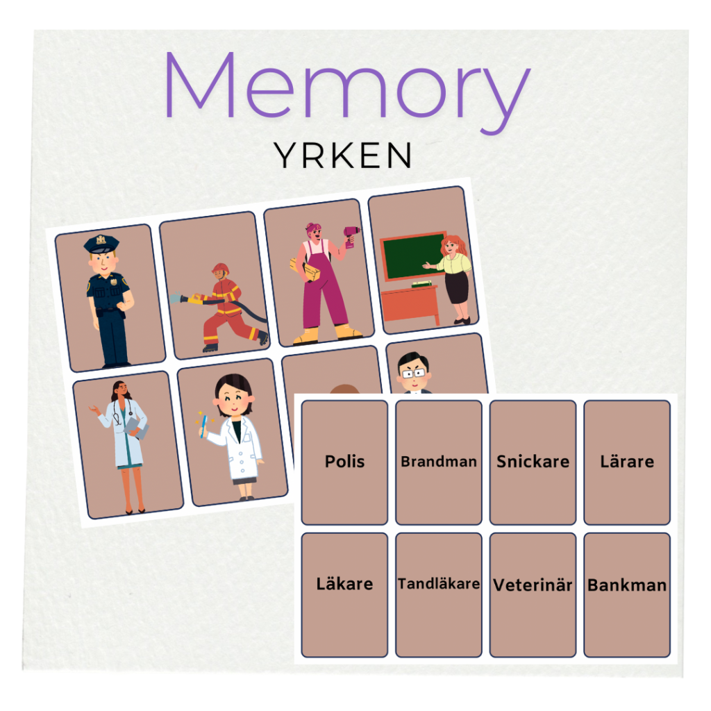 Memory yrken