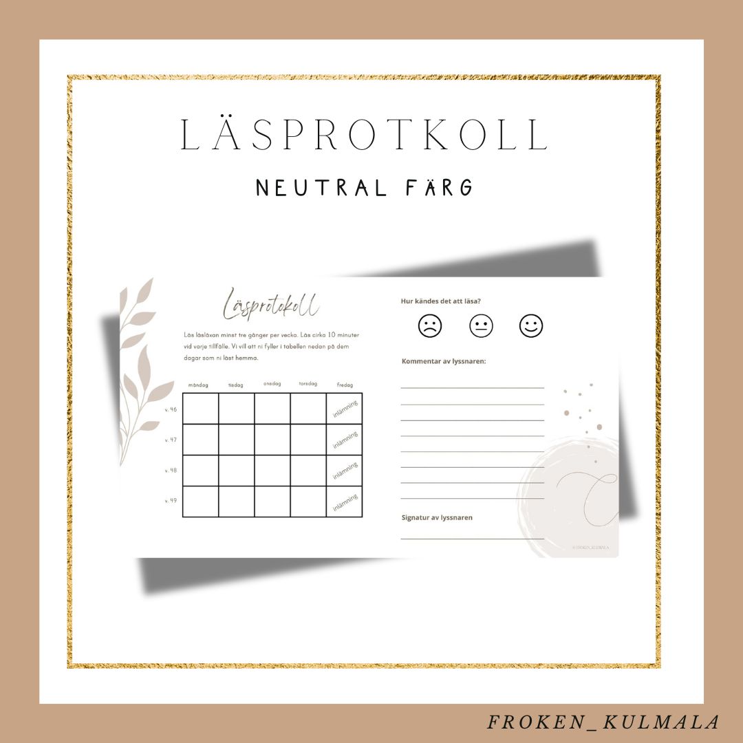 Läsprotokoll