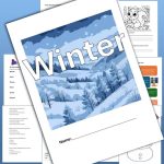 Winter – a work book in English - bild 3
