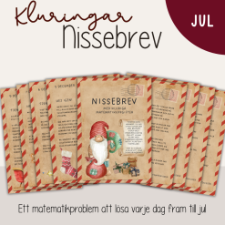 Nissebrev - Julkalender med mattekluringar