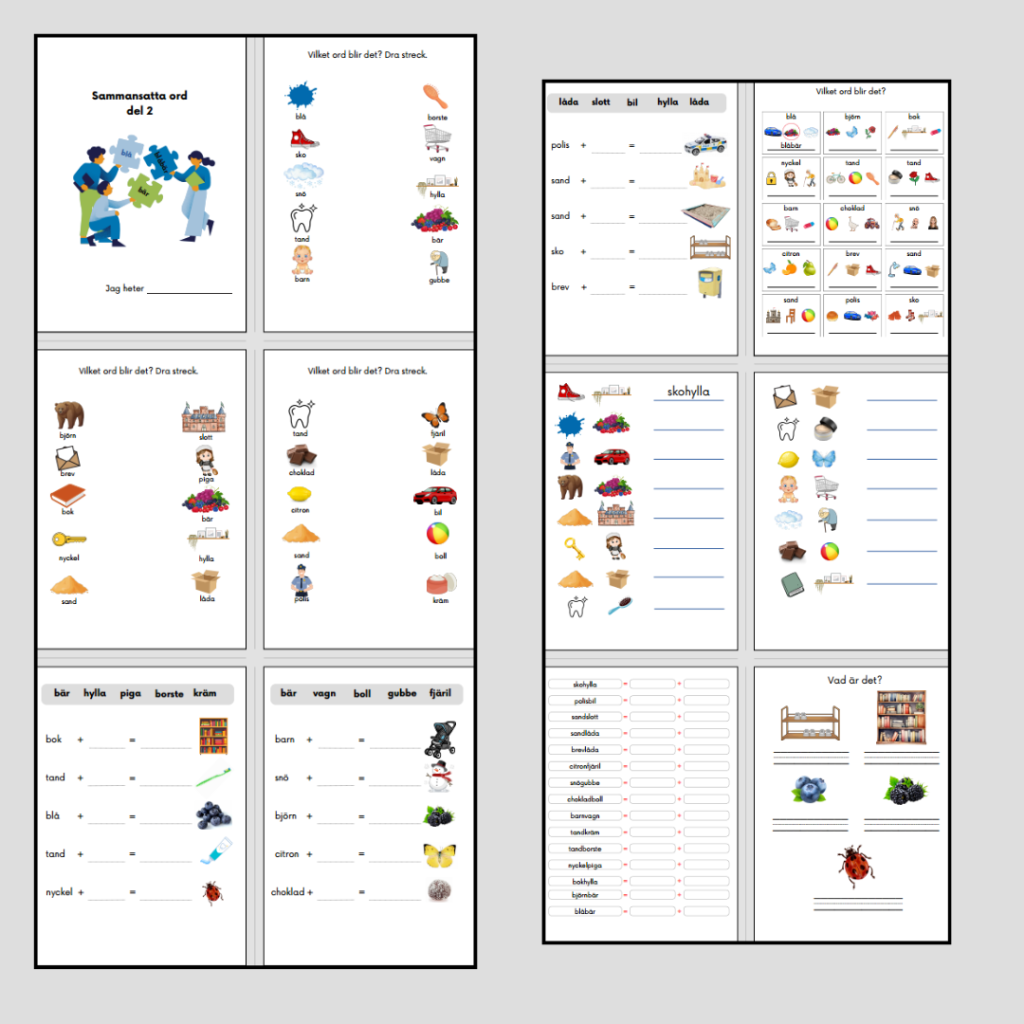 Sammansatta ord del 2