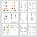 Sammansatta ord del 2, klippövningar - bild 1