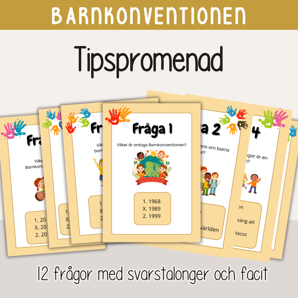 Barnkonventionen – Tipspromenad