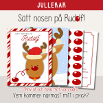 Jul – Jullekar – Sätt nosen på Rudolf! - bild 1