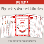 Jul – Klipp och spåra med Jultomten! - bild 1