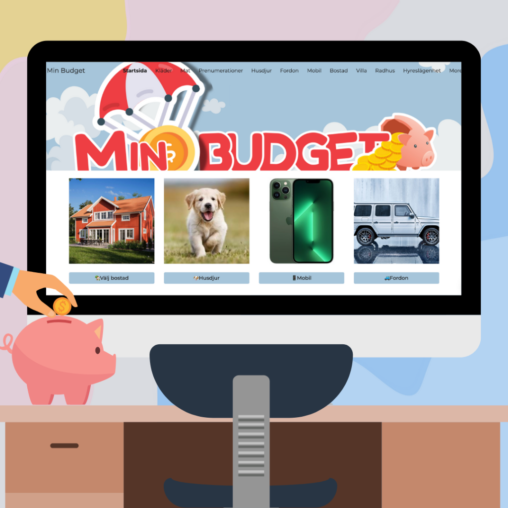 Min budget – Ekonomi och sparande