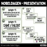 Sant eller falskt Alfred Nobel – 20 frågor - bild 2