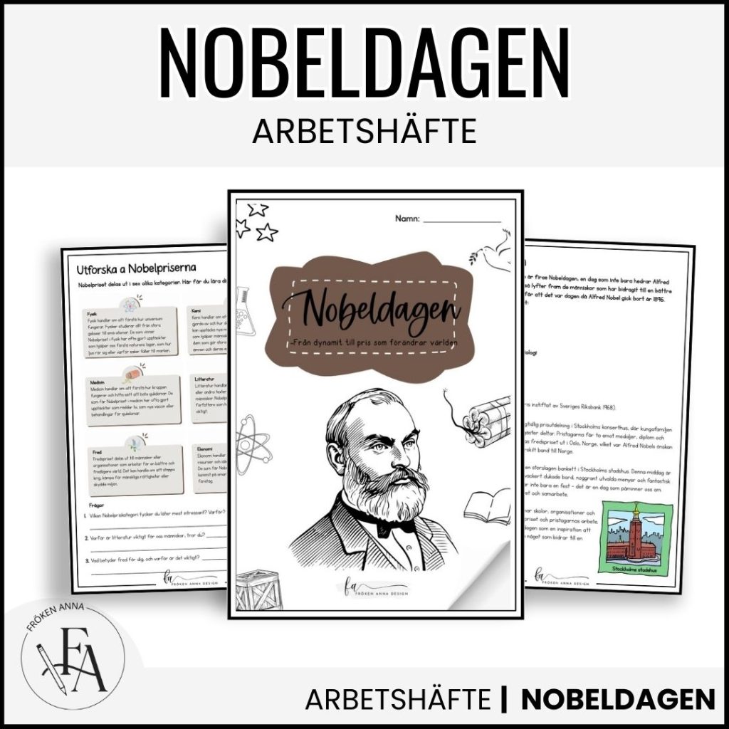 Arbetshäfte – Nobeldagen