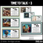 Time to talk – 3 – presentation – 22 slides, 22 illustrationer & stödstruktur - bild 1