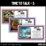 Time to talk – 3 – presentation – 22 slides, 22 illustrationer & stödstruktur - bild 2
