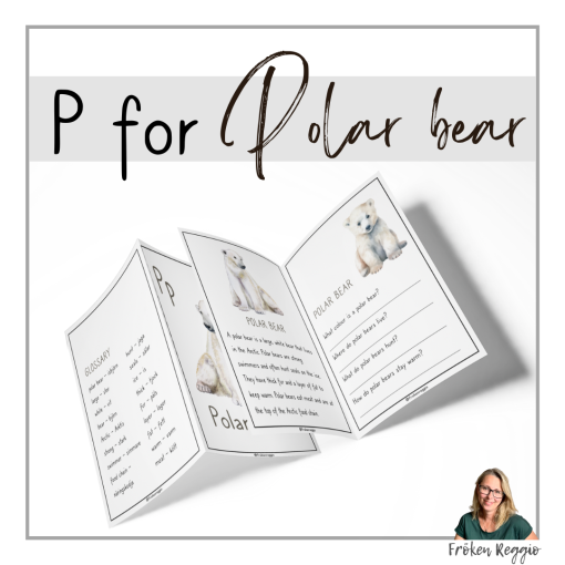 P for Polar bear