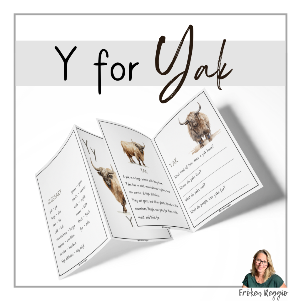 Y for Yak