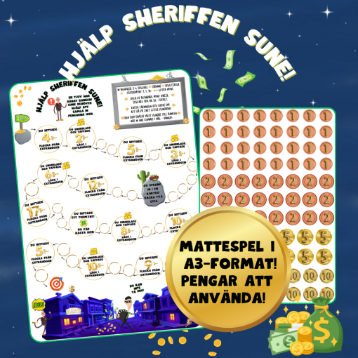 Hjälp sheriffen Sune!