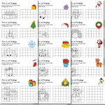 Jul – Rita av och färglägg - bild 2