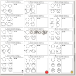 Rita djur av cirklar - bild 2